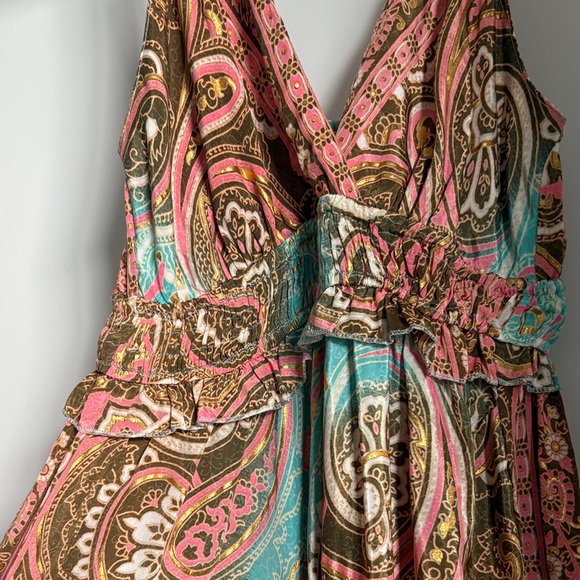 NWOT - Made in India - Bohemian Dress - Picture 3 of 5